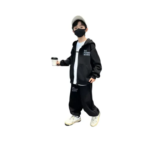 HEINBBE Повседневная спортивная одежда черный подростки