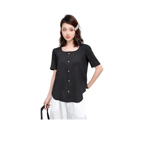 FANKUIEN Летний Регулярный T-Рубашка Унисекс Arc Подол Топ