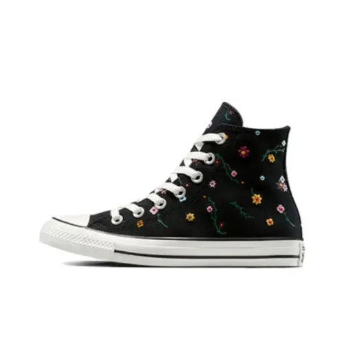 Converse Chuck Taylor All Star Износостойкие Высокие Кеды Женские Черные