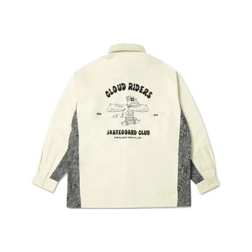 LINING x Steven Harrington Скейтборд Рубашка Мужская Экрю