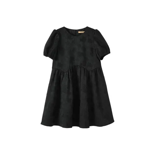 Jinggu Женские Платья с Коротким Рукавом