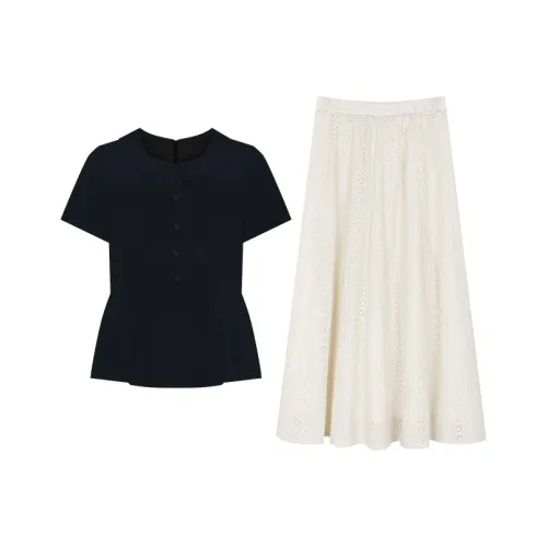 Annie The Темный Child Летний Комплект с Юбкой Женские