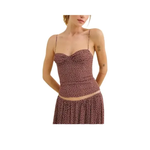 REFORMATION Pixie Топ Топ на бретелях Женские