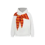 Белый оранжевый