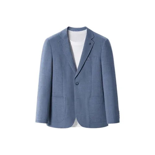 ARTSDON Light Blue Pattern Men's Business Suits ARTSDON Светло-синий узор Мужские деловые костюмы