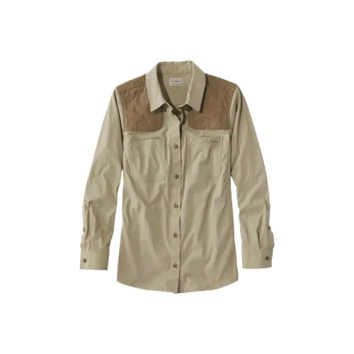 L.L.Bean Хаки Женские Рубашки