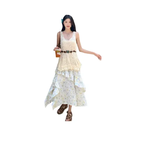 HTHK Фиолетовый Женские Комплекты с юбкой