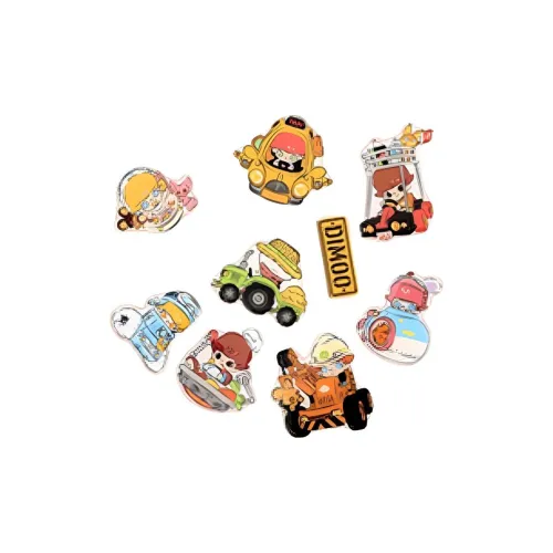 POP MART Коллаборация Edition DIMOO Где Найти GO Collection Набор Желе Стикеров Trend Based Products