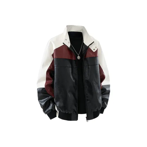 TUCANO Черные Унисекс Кожаные Куртки