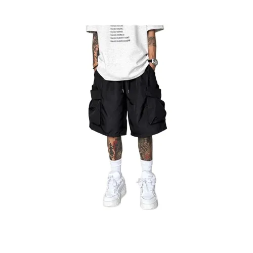 MORii Элегантные черные унисекс повседневные шорты