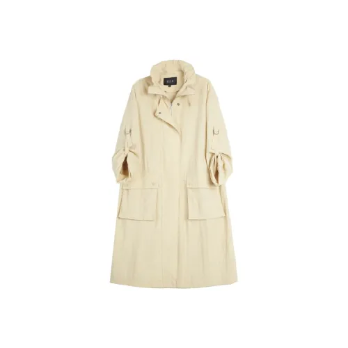 Elle Хаки Женский Тренч