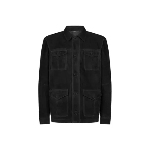 TOM FORD Мужские черные куртки