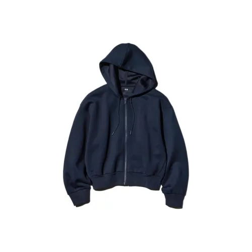UNIQLO Темно-синие Женские Толстовки