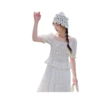 Бежевый, золотой, клетка