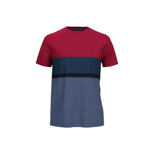 Tommy Hilfiger Red Men's T-Shirts Томми Хилфигер Красные Мужские Футболки