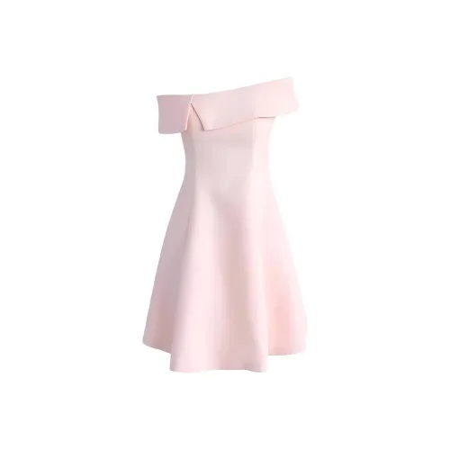 Leather Cat Короткий рукав платье женское