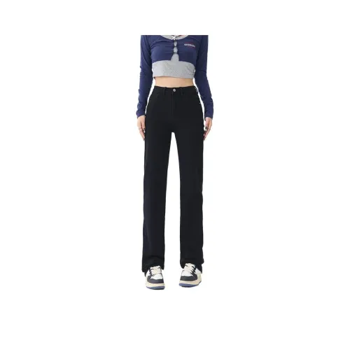 ACHIEVE ACHV Черные Женские Джинсы