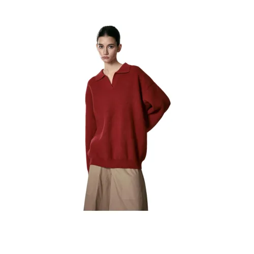 KIKAT Красный Женские Трикотаж