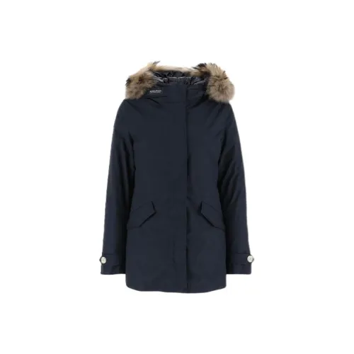 WOOLRICH Темно-синий Женские пуховики
