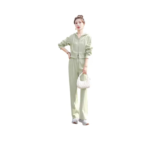 Cypress House Повседневный костюм женский светло-зеленый