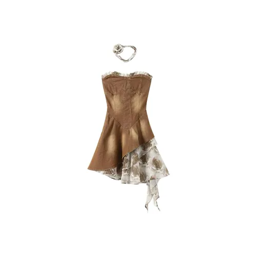 ABCMININ Без рукавов Платье Женское