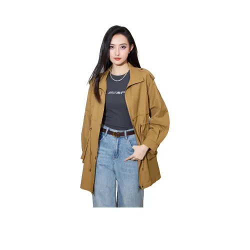 SMEN Женские Тренч