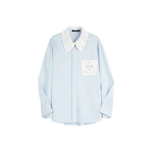 Elle Синие Женские Рубашки