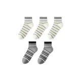 5 пар (3 белые полосы + 2 серые полосы)