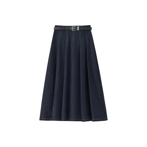 YINLEI Деним Длинная Юбка Женская