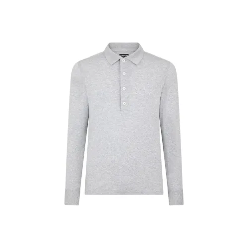 TOM FORD Серый Мужской Поло