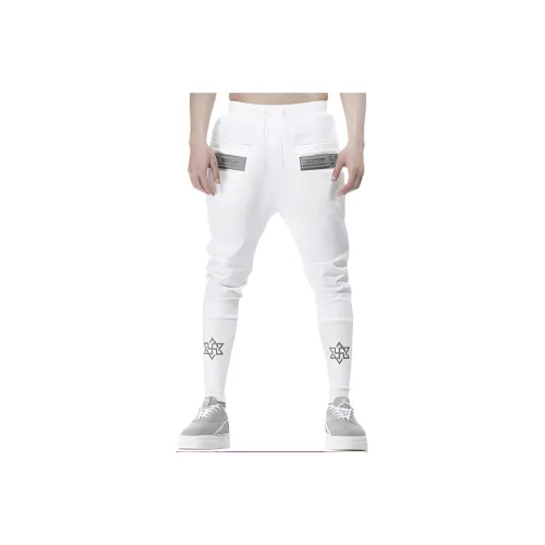 NORVINCY Длинные тренировочные брюки с эластичным манжетом унисекс