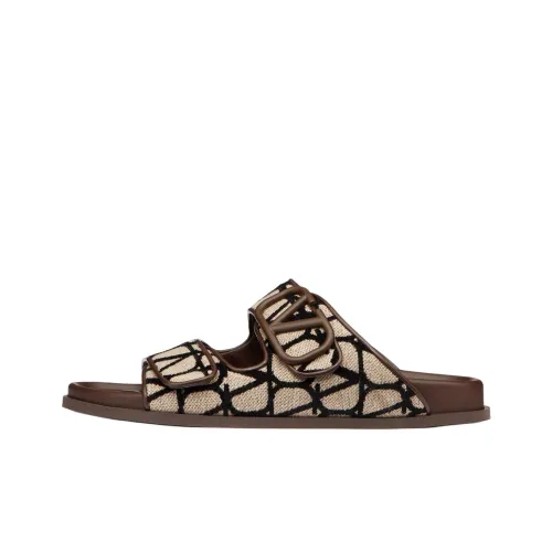 Valentino Vlogo Слипоны Мужские Бежевые Черные