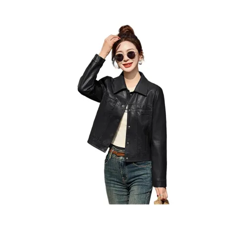 Fele.d Женские кожаные куртки