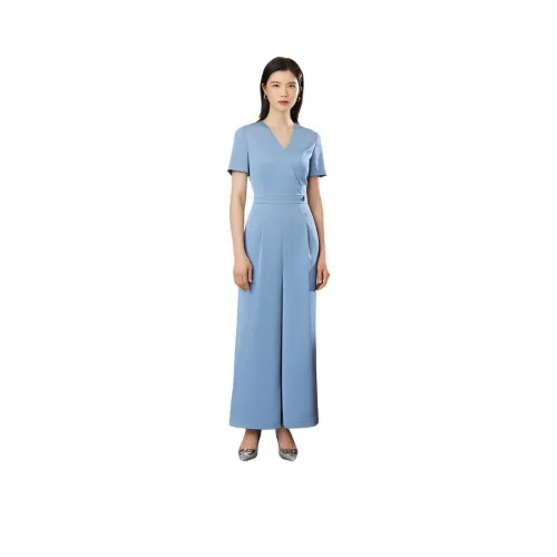 BBLLUUEE Комбинезон Женский Лунный свет Синий