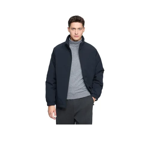 Dance with Wolves Пуховик Мужской Темно-Синий