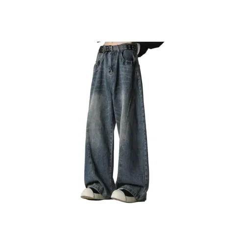 PANDA ADEVIL Синие Унисекс Джинсы