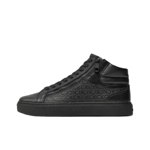 CALVIN KLEIN MID Топ Скейтборд Кроссовки Мужские Черные