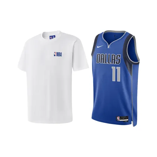 NBA x Nike Dallas Mavericks Команда Повседневная Спортивная Одежда Унисекс 2 Предметный Комплект