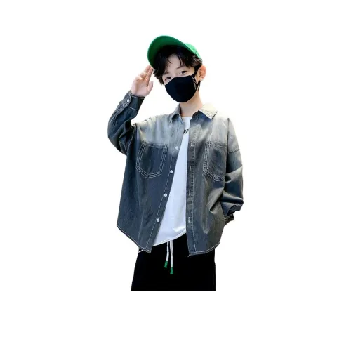 TAOTIANMAO Многоцветная рубашка весна-осень подростки