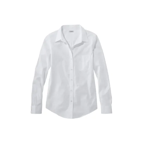L.L.Bean Белые Женские Рубашки