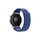 Пуговица-напрессованная нейлоновая петля - океанический синий