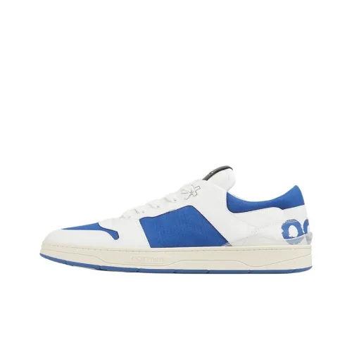 Eric Haze x Jimmy Choo Florent Low Скейтборд Кроссовки Мужские Синие Белые