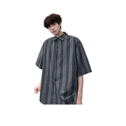 NOWSTIME Серый Унисекс Рубашки