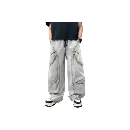 EASTERN CAMEL Серый Детские Джинсы