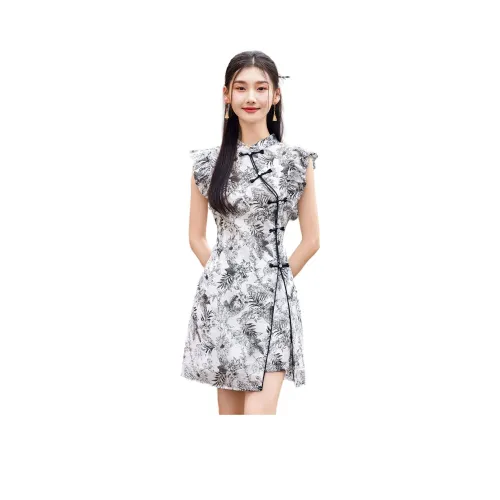 Like The Age Of Water Повседневный Костюм Женские Черный Белый