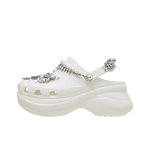 Crocs Кит Сабо Женские Белые