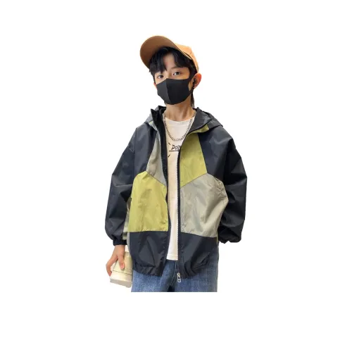 HEINBBE Куртки Пальто Зеленый Подростки