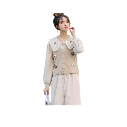 Ya Sheep People Весна и Лето Жилет Женские Абрикос