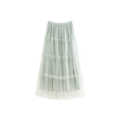 FANSILANEN Повседневный Длинный Юбка Женские
