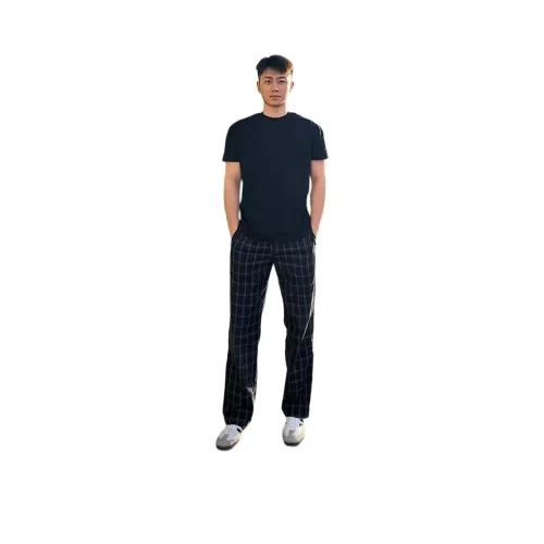AWAO Темно-синий Унисекс Повседневные Штаны